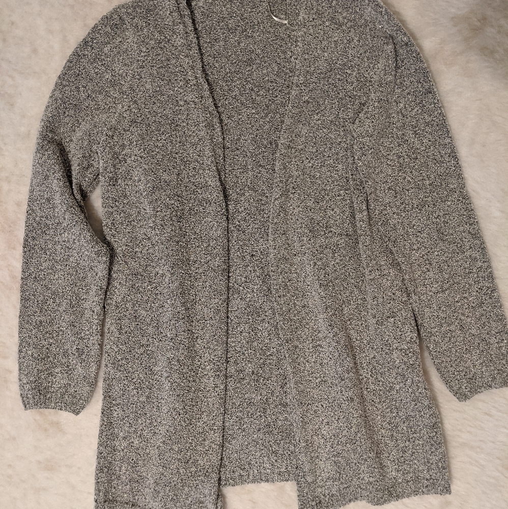black/gold cardigan